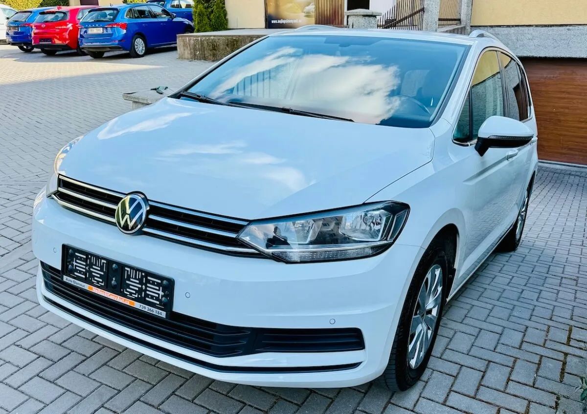 VW TOURAN 1,5TSi 110kW ACC Koup.ČR,1.majitel,2020,134.000km