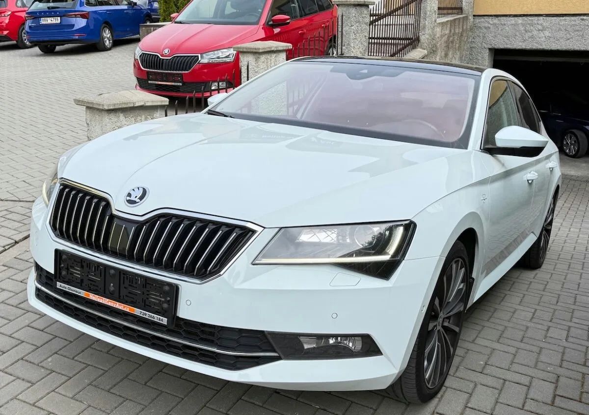ŠKODA SUPERB 3 2.0TDi 140kW L&K 4x4 DSG ACC ČR PO SERVISE