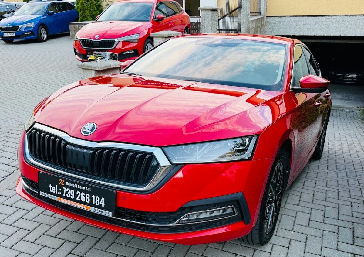 ŠKODA OCTAVIA IV 2,0TDi 85kW STYLE LED matrix,KAMERA,2023