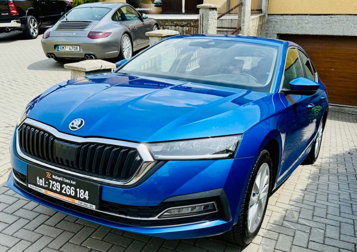 ŠKODA OCTAVIA IV 2,0TDi 85kW VYHŘ.OKNO Koup.ČR,1.majit.,2022