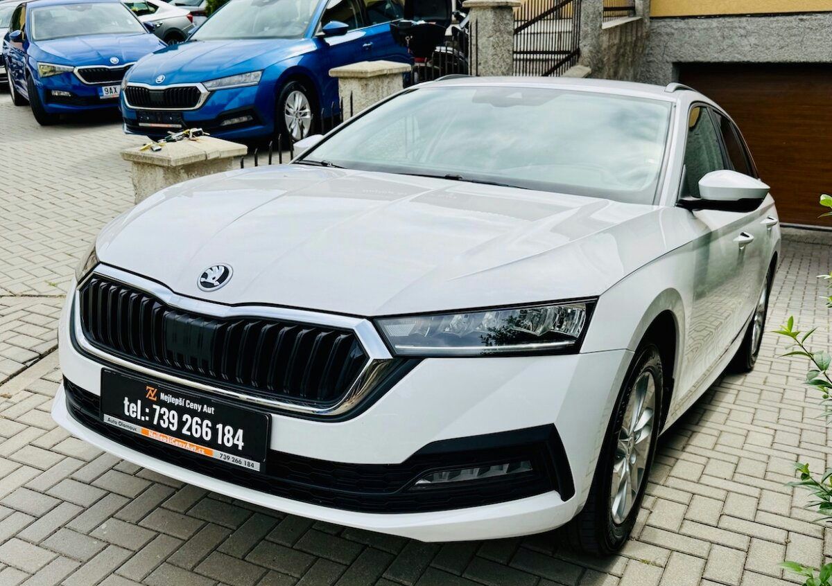 ŠKODA OCTAVIA IV 2,0TDi 85kW Koup.ČR,1.majit.,83.100km,2022