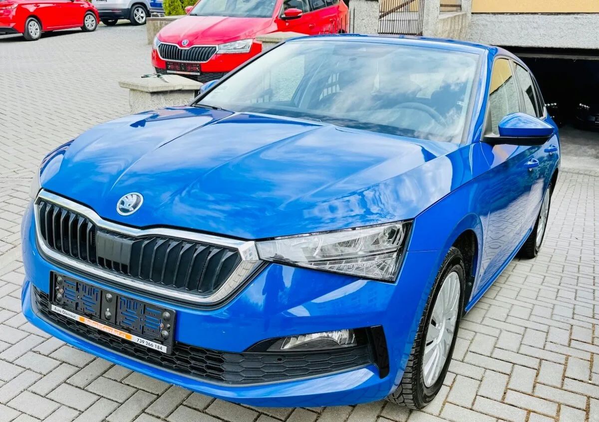 ŠKODA SCALA 1,0TSi 85kW Koup.ČR,1.maj.,LED,2020,PO SERVISE