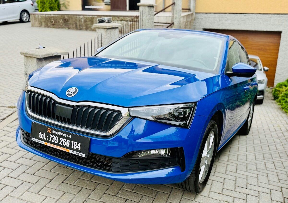 ŠKODA SCALA 1,0TSi 81kW STYLE Koup.ČR,1.majitel,LED,2023