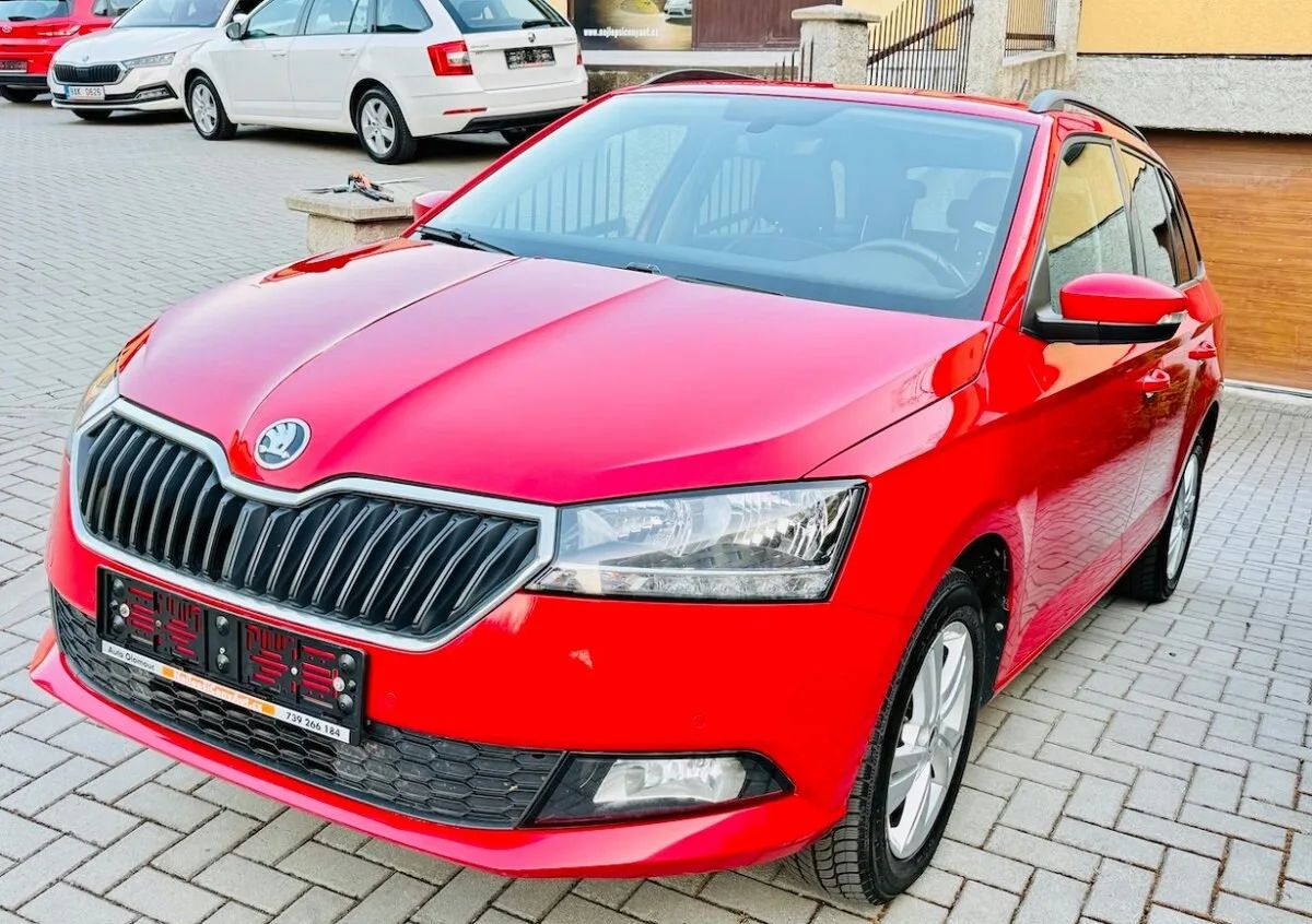 ŠKODA FABIA 3 combi 1,0TSi 70kW Koup.ČR,1.majitel,2022,89tkm