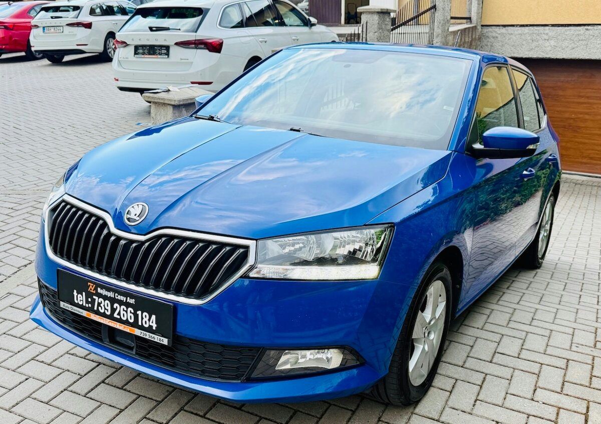 ŠKODA FABIA 3 1,0MPi 44kW Koup.ČR,1.majitel,Serv. kniha,2021