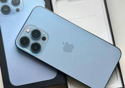 iPhone 13 Pro Max Sierra Blue BATERIE 100% TOP