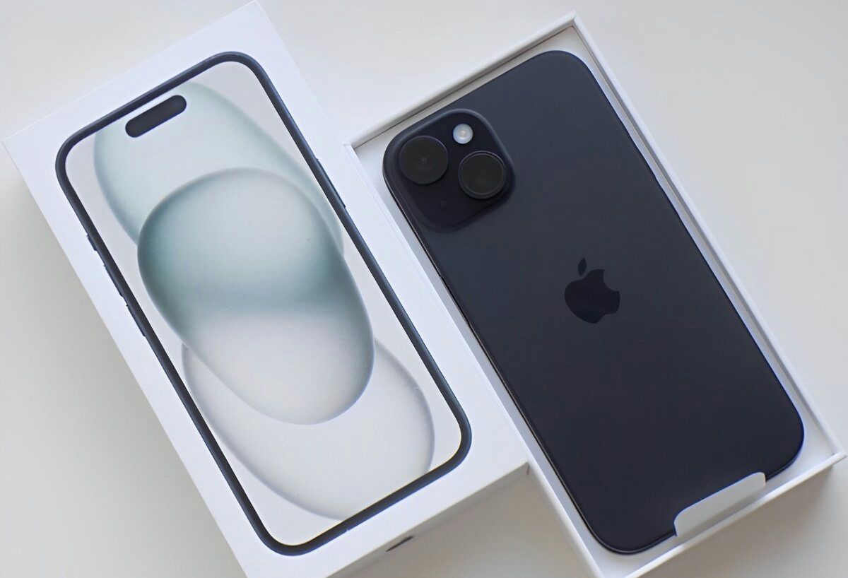 iPhone 15 Black BATERIE 100% TOP