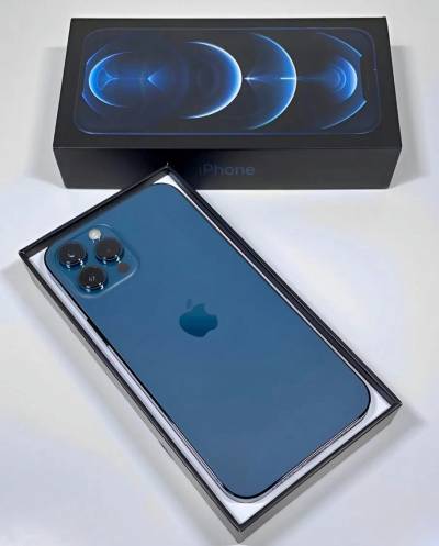 iPhone 12 Pro Max Pacific Blue BATERIE 100% TOP