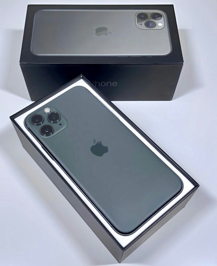 iPhone 11 Pro Max Midnight Green BATERIE 100% TOP