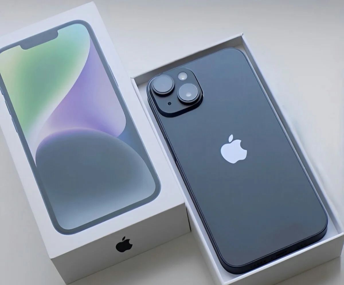 iPhone 14 Midnight BATERIE 100% TOP