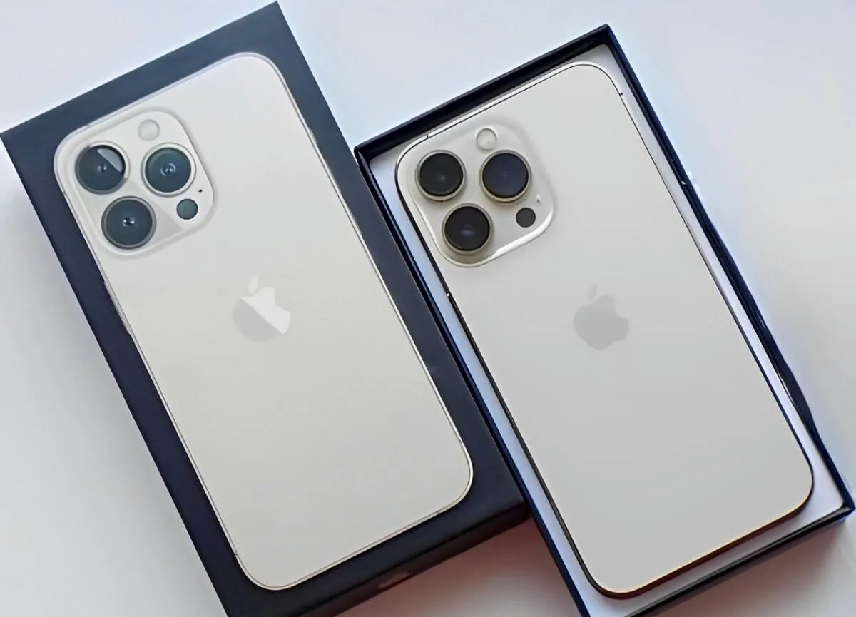 iPhone 13 Pro Gold BATERIE 100% TOP