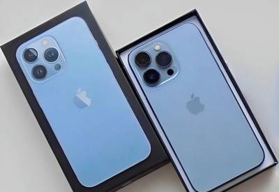 iPhone 13 Pro Sierra Blue BATERIE 100% TOP