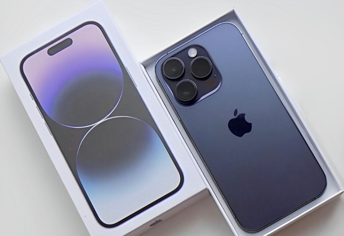 iPhone 14 Pro Deep Purple BATERIE 100% TOP
