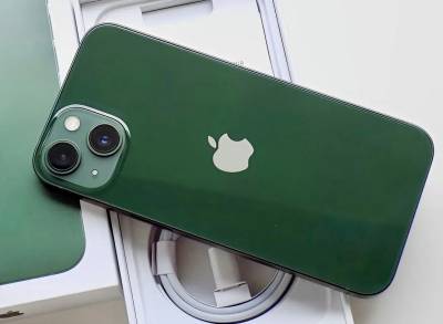 iPhone 13 Mini Green BATERIE 100% TOP