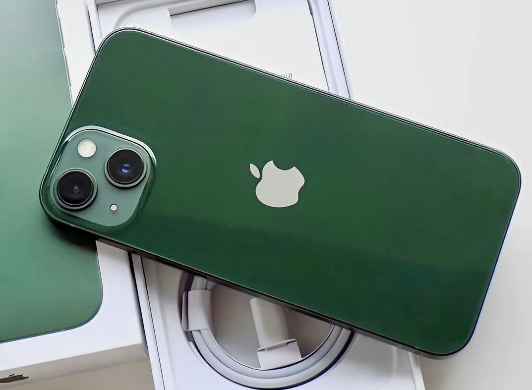 iPhone 13 Mini Green BATERIE 100% TOP