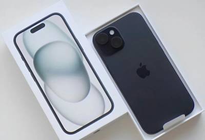 iPhone 15 Black BATERIE 100% TOP