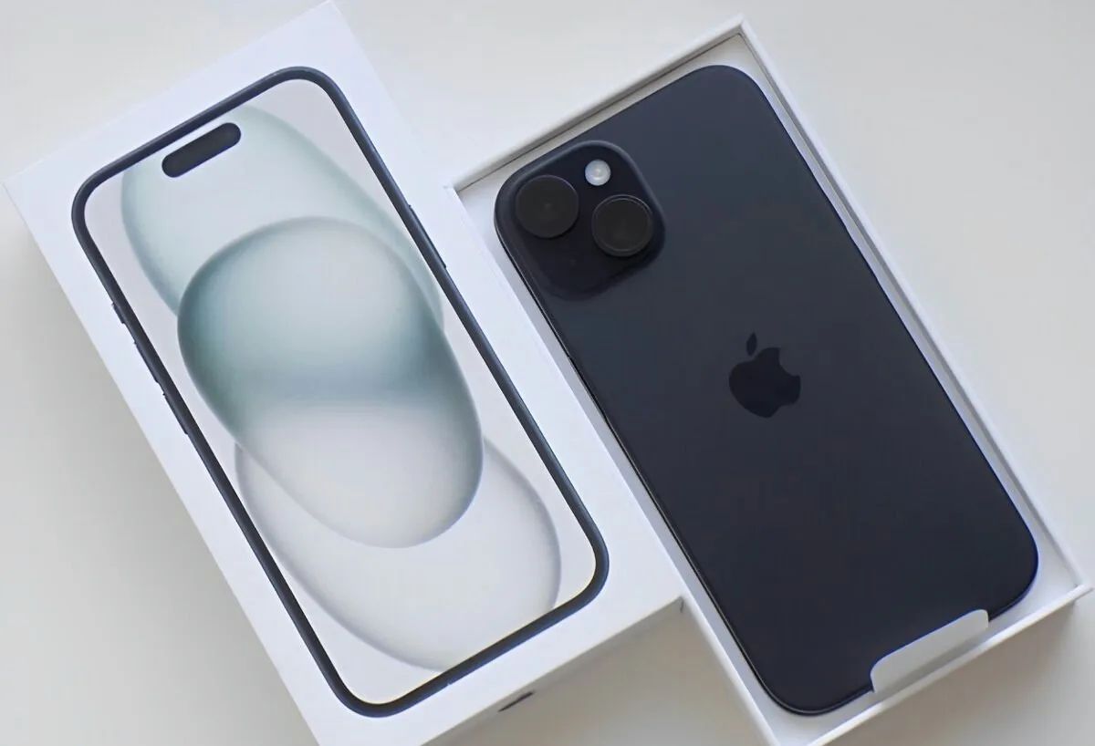 iPhone 15 Black BATERIE 100% TOP