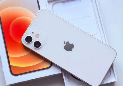 iPhone 12 Mini White BATERIE 100% TOP