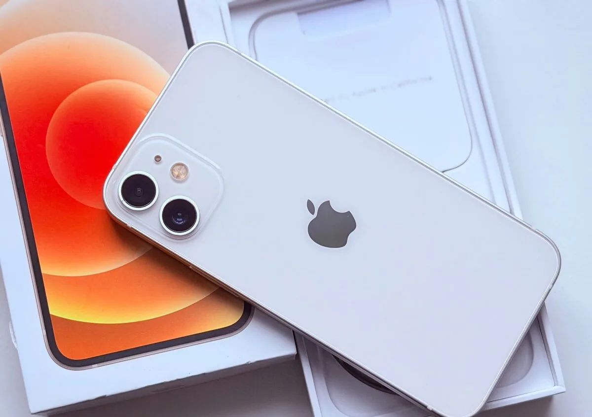 iPhone 12 Mini White BATERIE 100% TOP