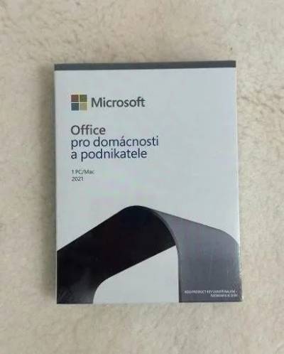 Microsoft Office 2021 pro Mac CZ, doživotní, aktivace online