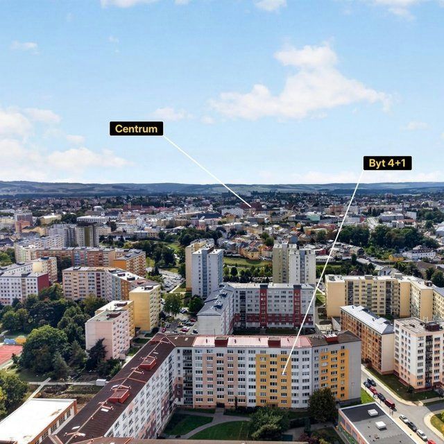 Prodej bytu 4+1 86, Opava.Prostorný byt 4+1 se