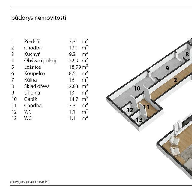 Prodej chalupy 214, Lučany nad Nisou.Krásná