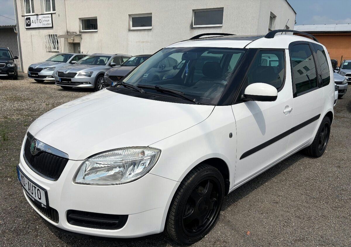 ŠKODA ROOMSTER 1.4 16V 63KW ALU VÝHŘEVY PANORAMA