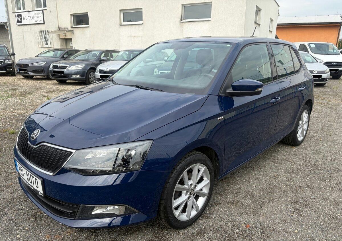 ŠKODA FABIA III 1.0 MPI 55KW JOY VÝHŘEVY LED SVĚTLA SENZORY