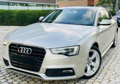 Audi A5 2.0TDI MANUÁL SPORTBACK S-LINE LED VÝHŘEV ALCANTARA