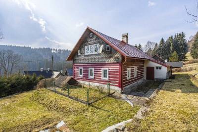 Prodej chalupy 4+1, 150 m2, pozemek 725 m2, Josefův Důl