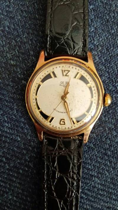 Vintage hodinky GUB Glashütte – 20 Mikro