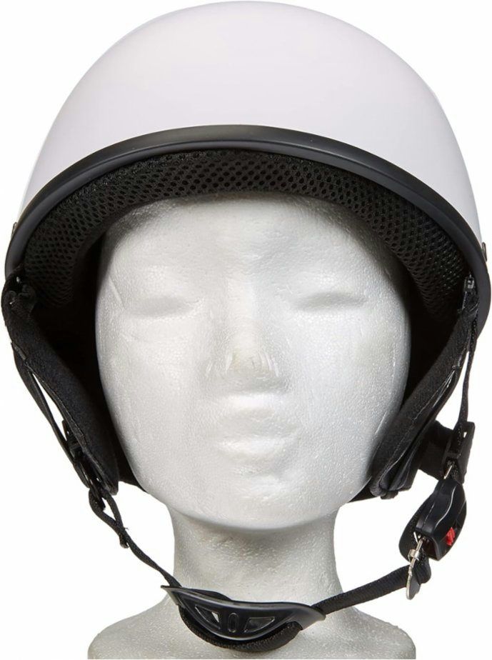 Helma Mil-Tec Moto Retro - bílá