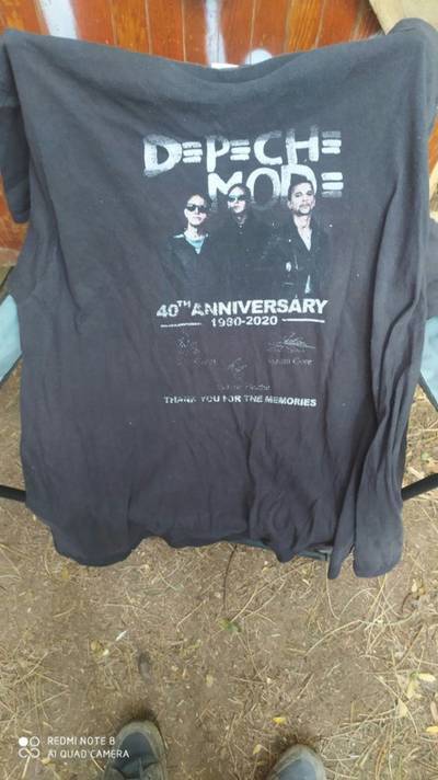 Tričko Depeche Mode 40 years 1980-20