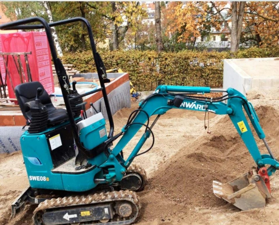 SUNWARD SWE 08b YANMAR 800KG MINIRYPADLO MINIBAGR