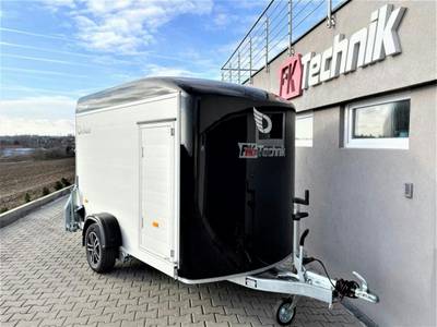Skříň C300 ALU bočnice, černý, Aerodynamický