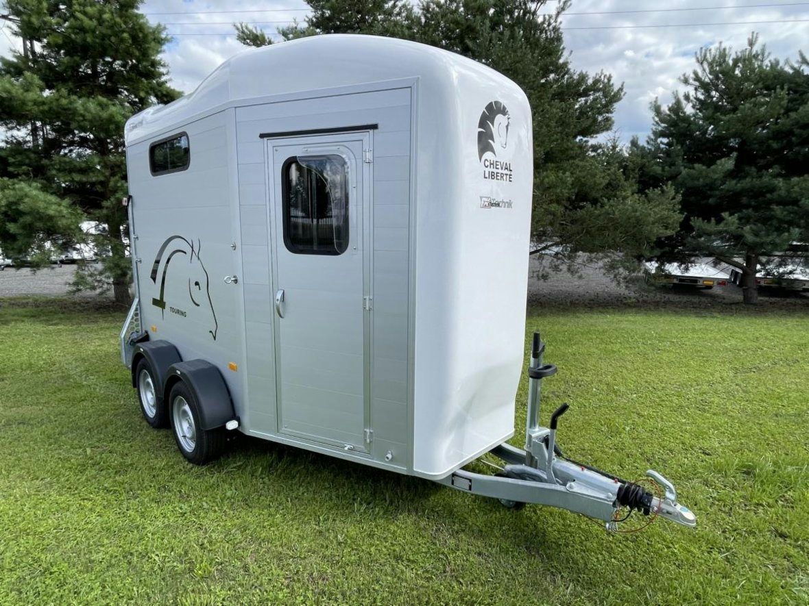 Pro přepravu koní Touring Country, BÍLÝ, Přívěs