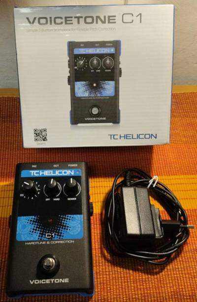 TC-HELICON VOICETONE C1 - KOREKCE ZPĚVU
