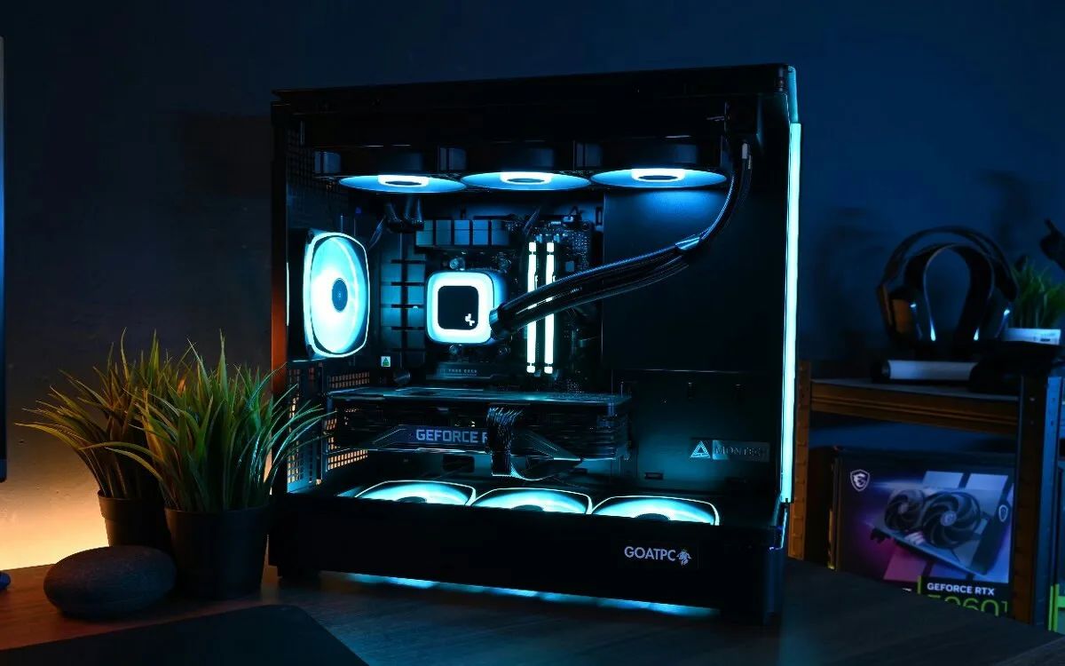 Herní PC - RTX 3080 / Ryzen 5 9600X / 1TB / 32GB - záruka