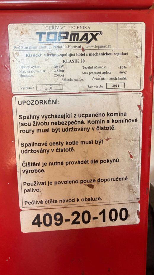 Prodám kamna