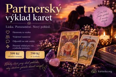 Partnerský výklad karet vztahy a láska