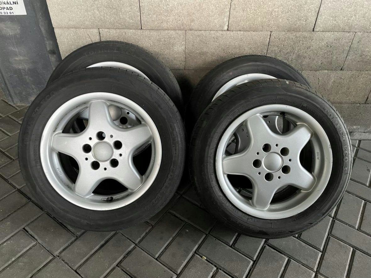 MB C ORIG. ALU. KOLA 195/60 R1, PNEU TOMKET ECO