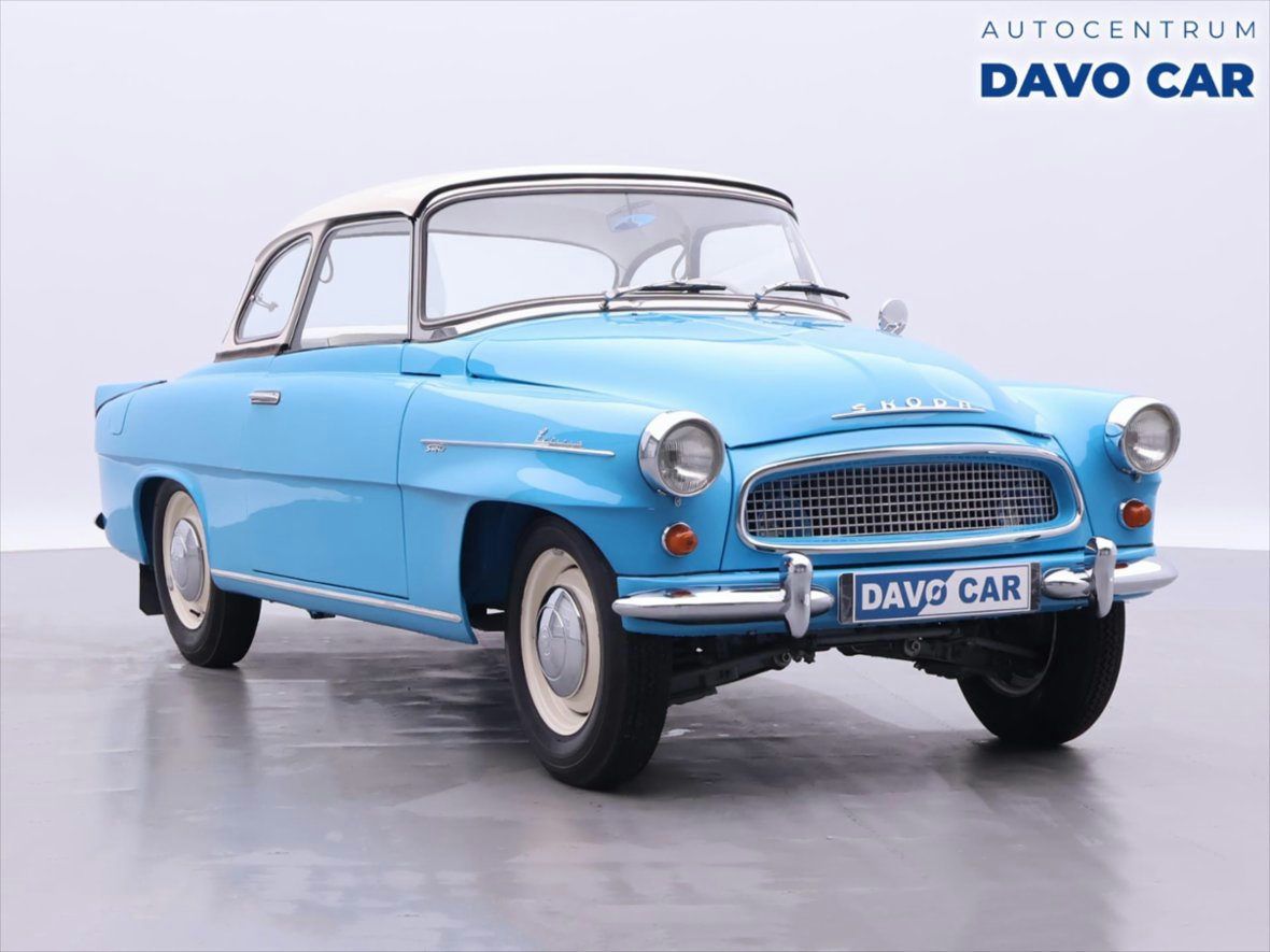 Škoda, rok výroby 1963, objem motoru 1221 ccm,