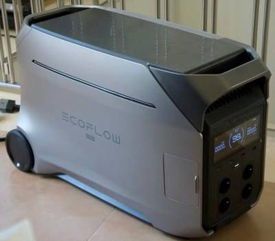 EcoFlow DELTA Pro 3 Portable Power Stat