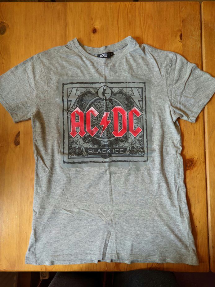 Tričko ACDC Black Ice