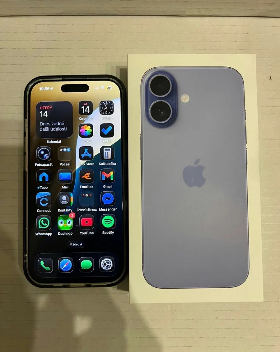 Prodám Iphone 17 256 modrá