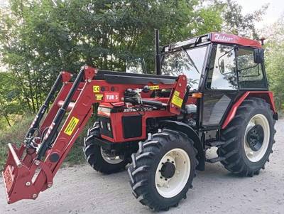 Zetor 7340 TURBO – čelní nakladač