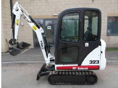 Mini rýpadla Bobcat 323 Mini Excavator-2