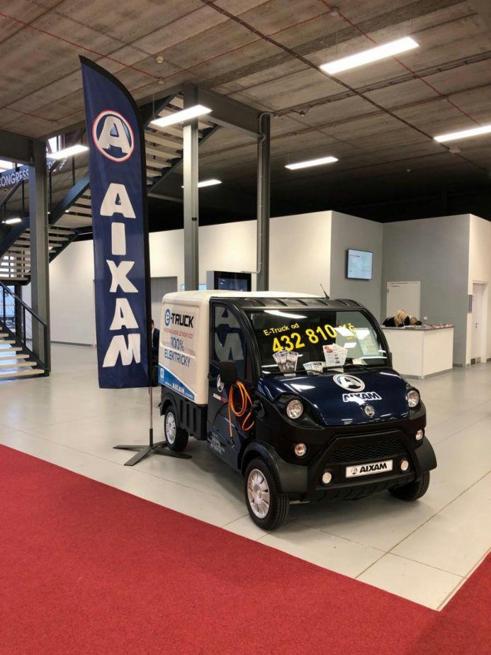Aixam, e- TRUCK VAN -elektrický