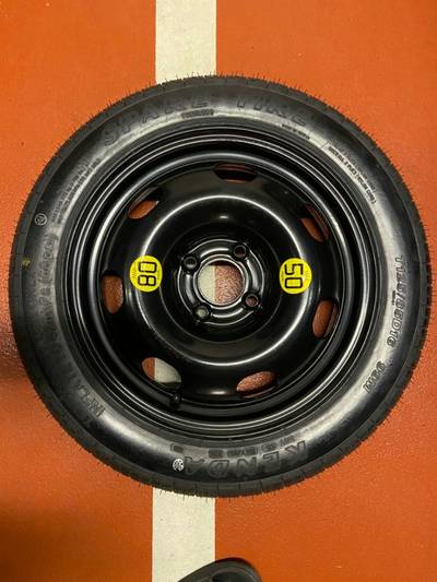 Dojezdové kolo 125/55D16 (4x108/65,1)