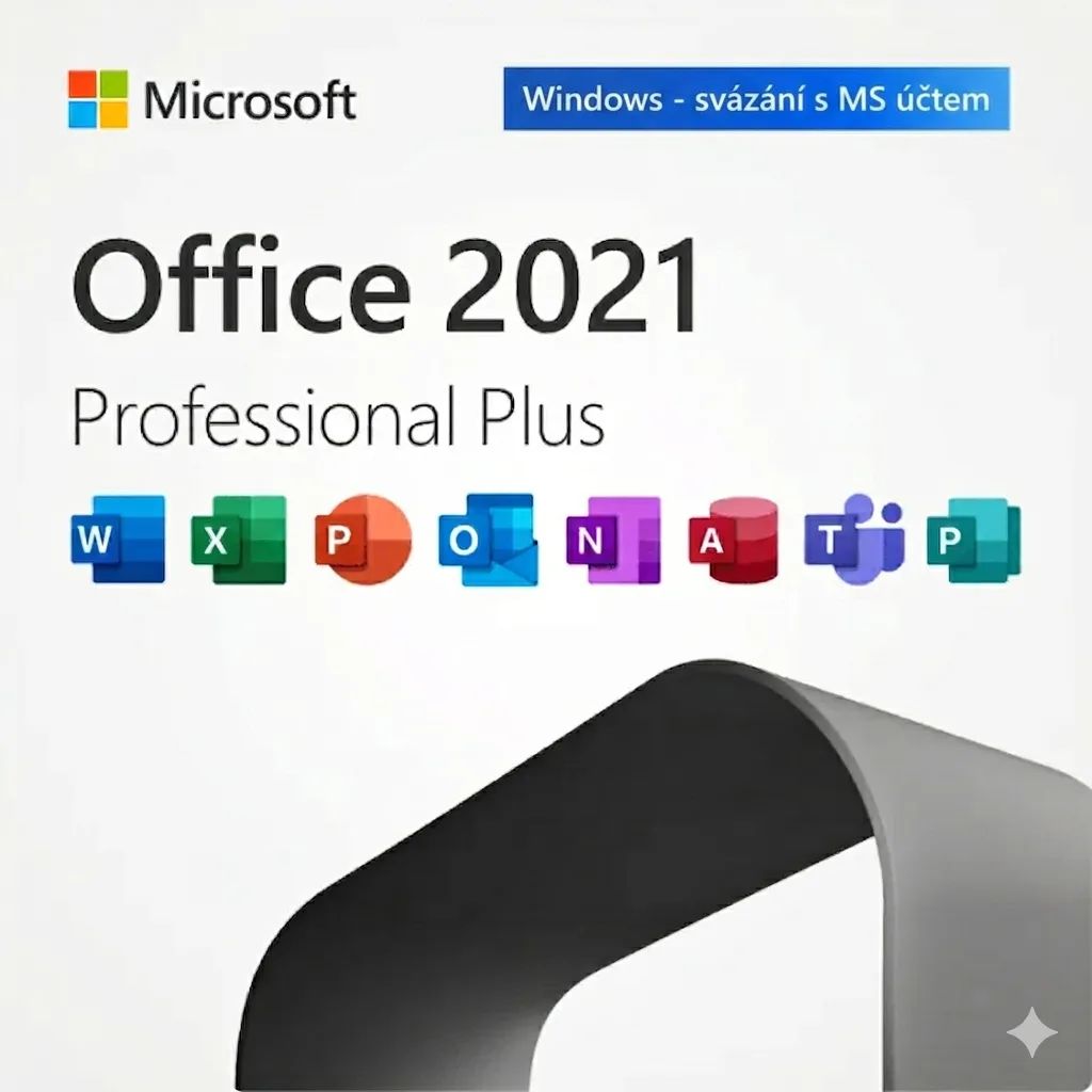 💼 Microsoft Office 2021 Professional Plus (Windows) – Propojení s MS účtem